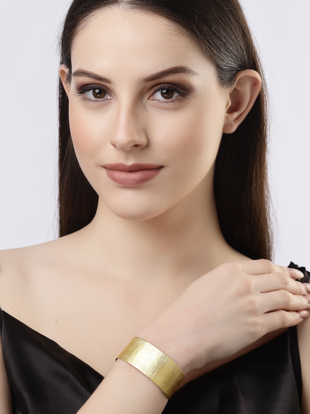 

NVR Gold-Plated Cuff Bracelet