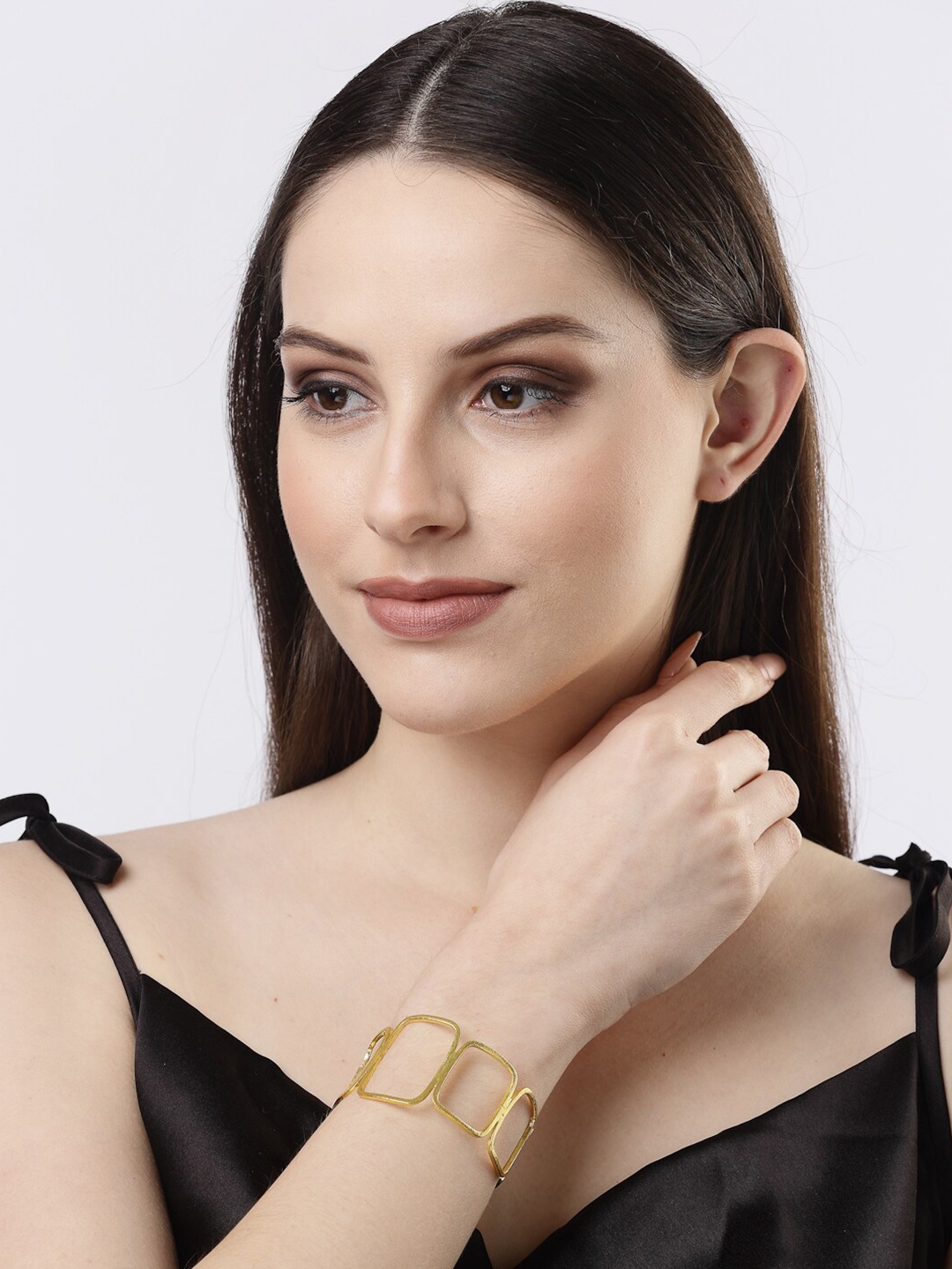 

NVR Gold-Plated Cuff Bracelet