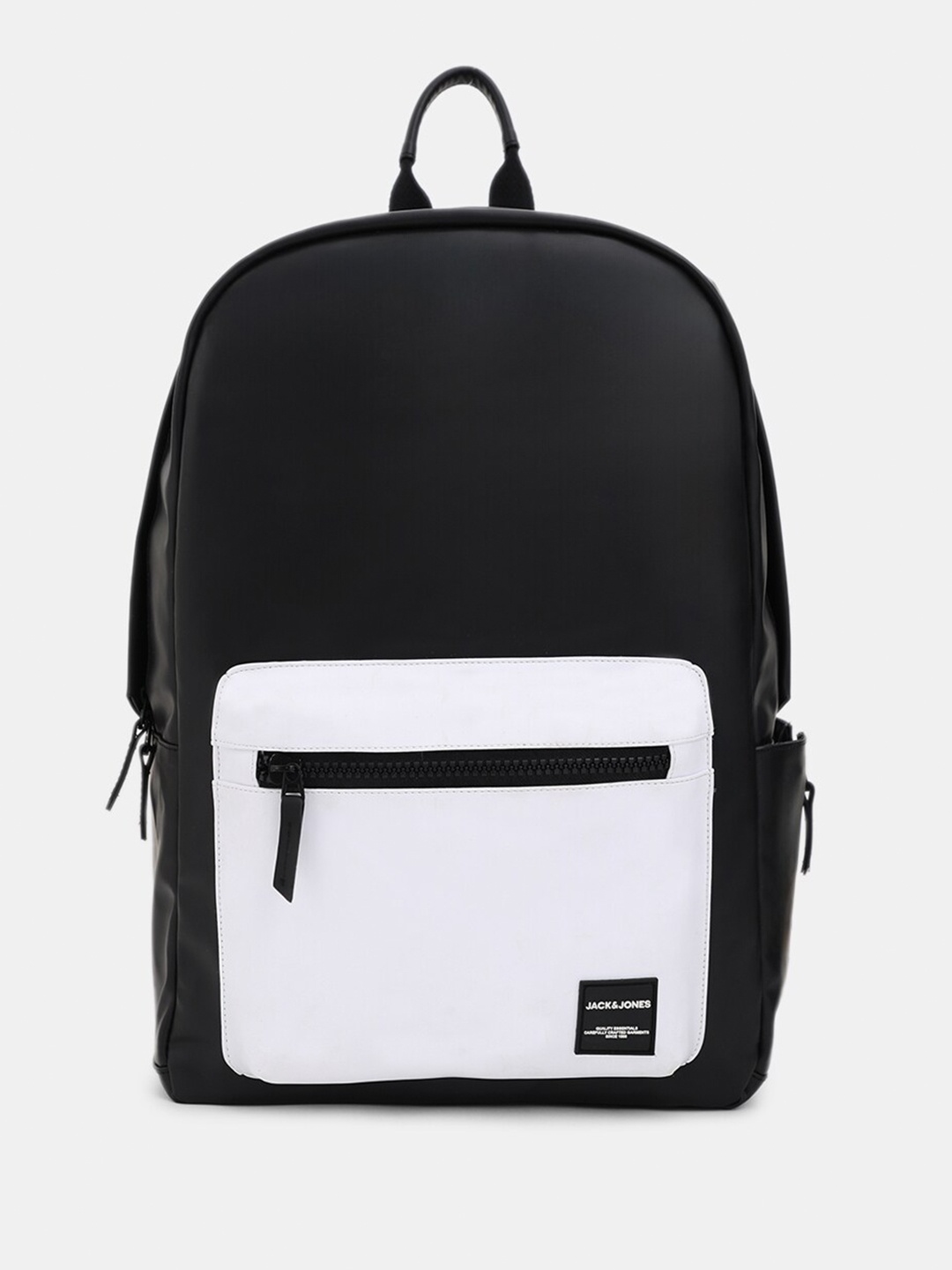 

Jack & Jones Men Colourblocked Backpack, Black