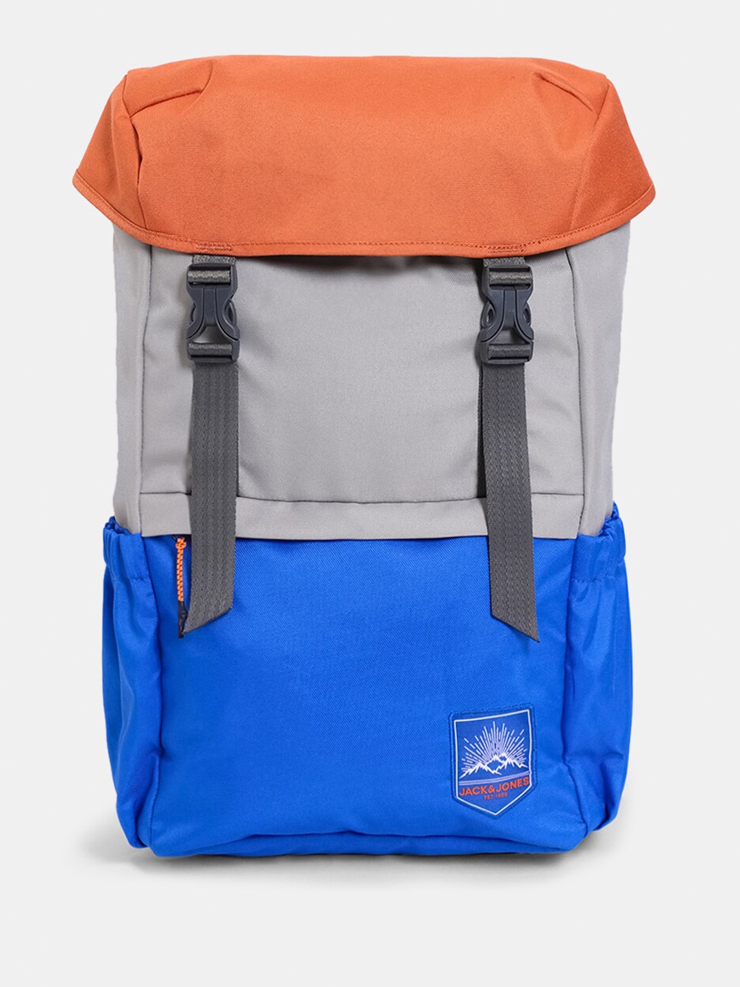 

Jack & Jones Colourblocked Backpack, Blue