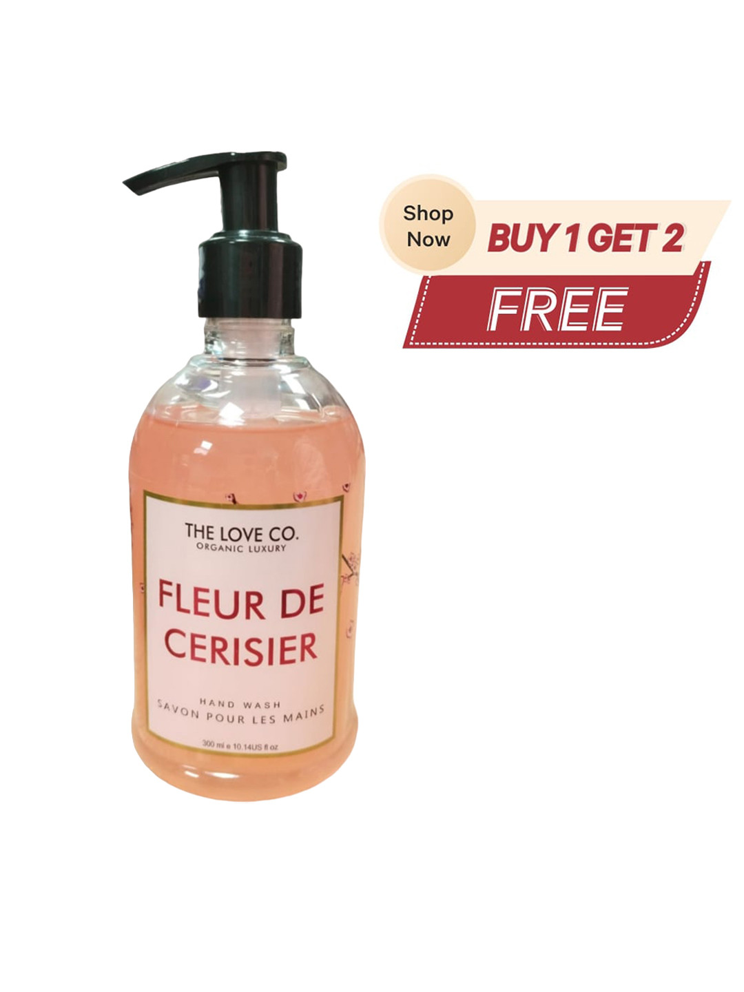 

The Love Co Cherry Blossom Hand Wash - 300ml, White