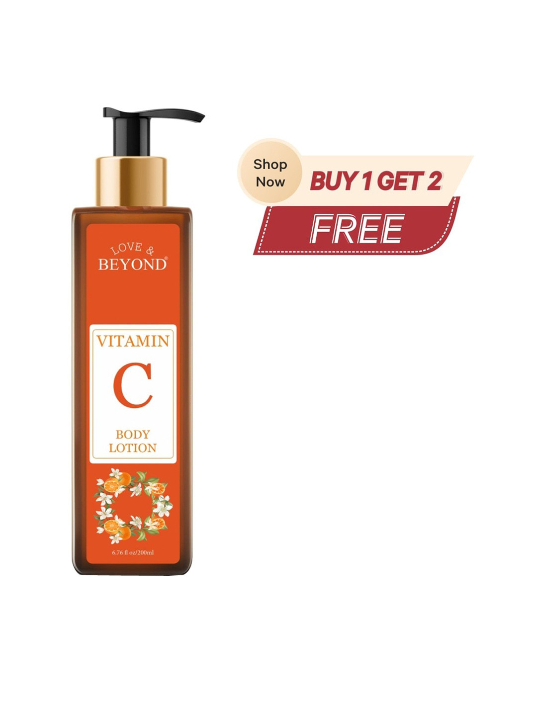 

The Love Co Love & Beyond Vitamin C Body Lotion - 200ml, White