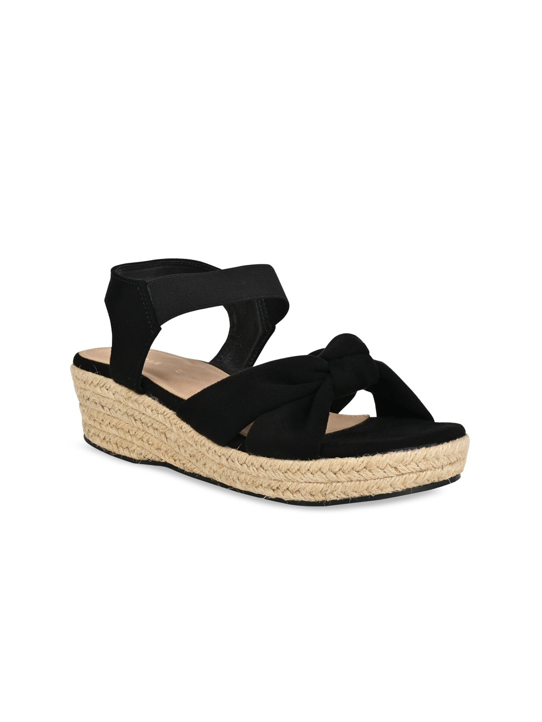 

Rocia Open Toe Wedge Heels, Black