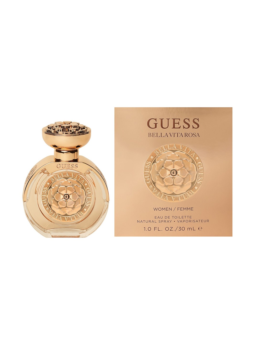 

GUESS Women Bella Vita Rosa Eau de Toilette - 30ml, Transparent