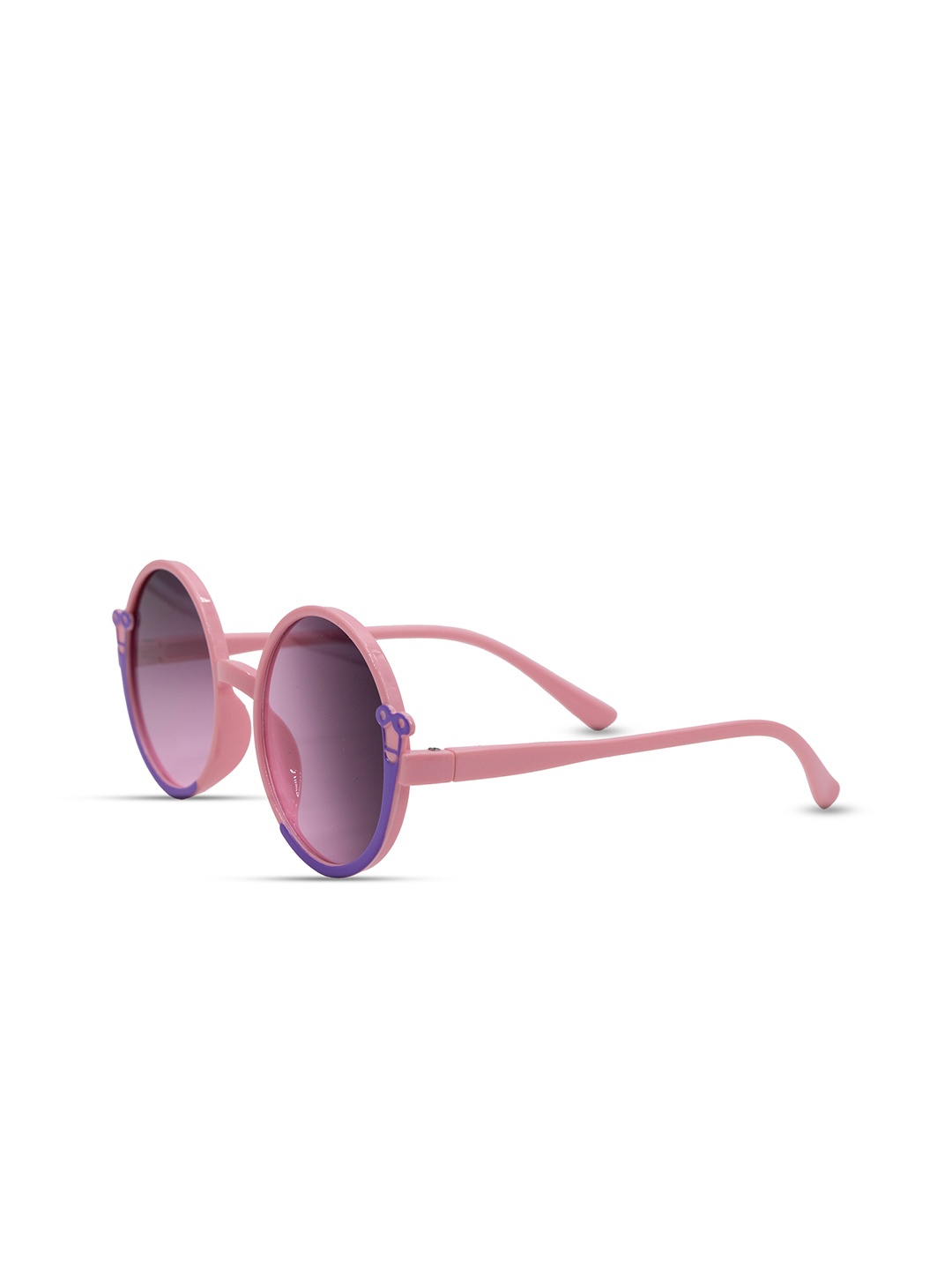 

SYGA Unisex Kids Round Sunglasses with UV Protected Lens, Pink