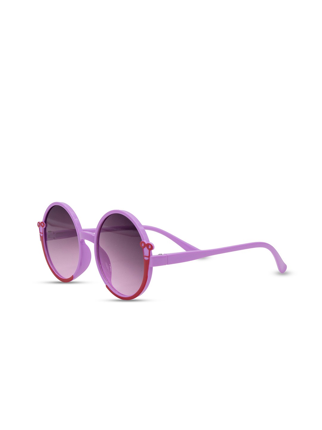 

SYGA Unisex Kids Round Sunglasses with UV Protected Lens, Purple