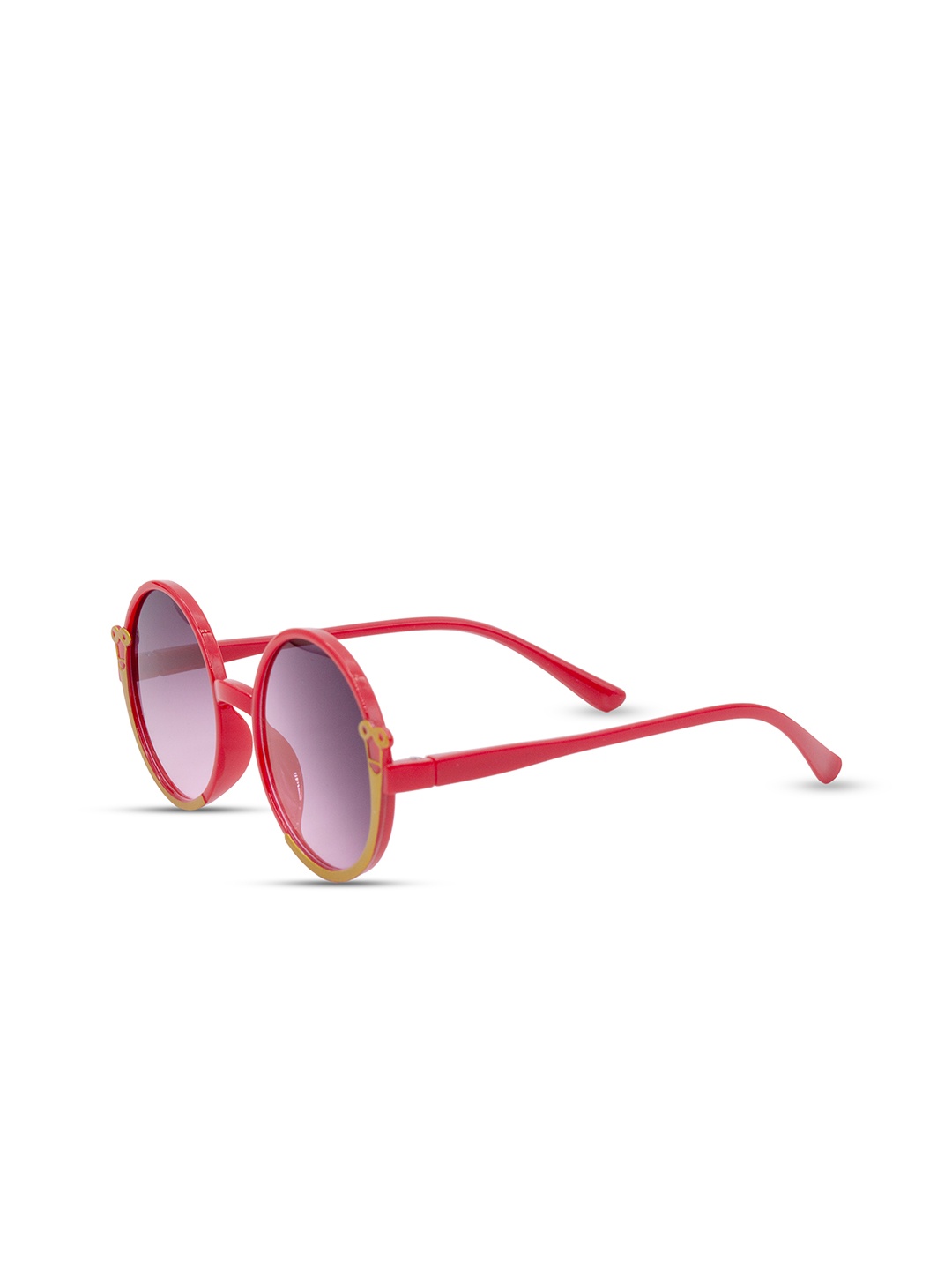 

SYGA Unisex Kids Round Sunglasses with UV Protected Lens, Purple