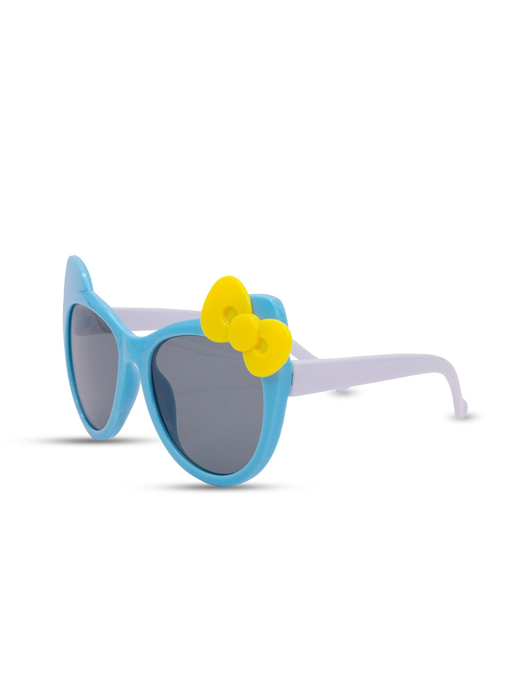 

SYGA Unisex Kids Butterfly Sunglasses with UV Protected Lens, Grey