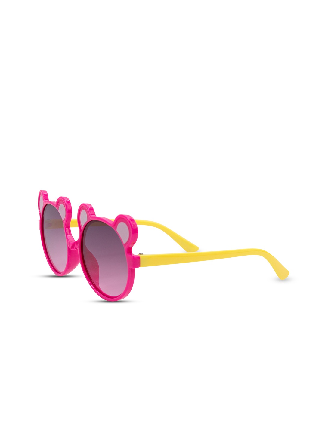 

SYGA Unisex Kids Round Sunglasses with UV Protected Lens, Pink