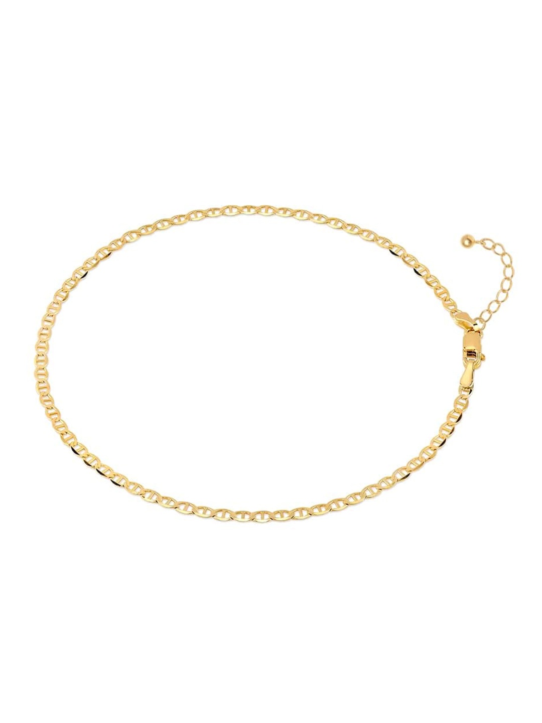 LeCalla Gold-Plated 925 Sterling Silver Anklet