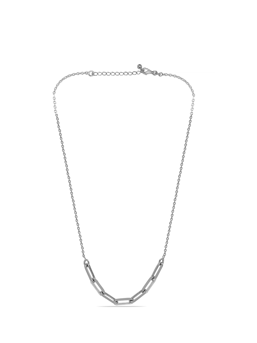 

LeCalla Sterling Silver Rhodium-Plated Necklace
