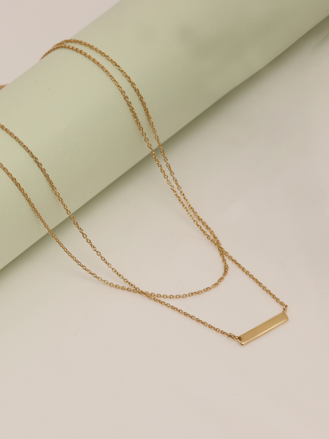 

LeCalla Sterling Silver Gold-Plated Necklace