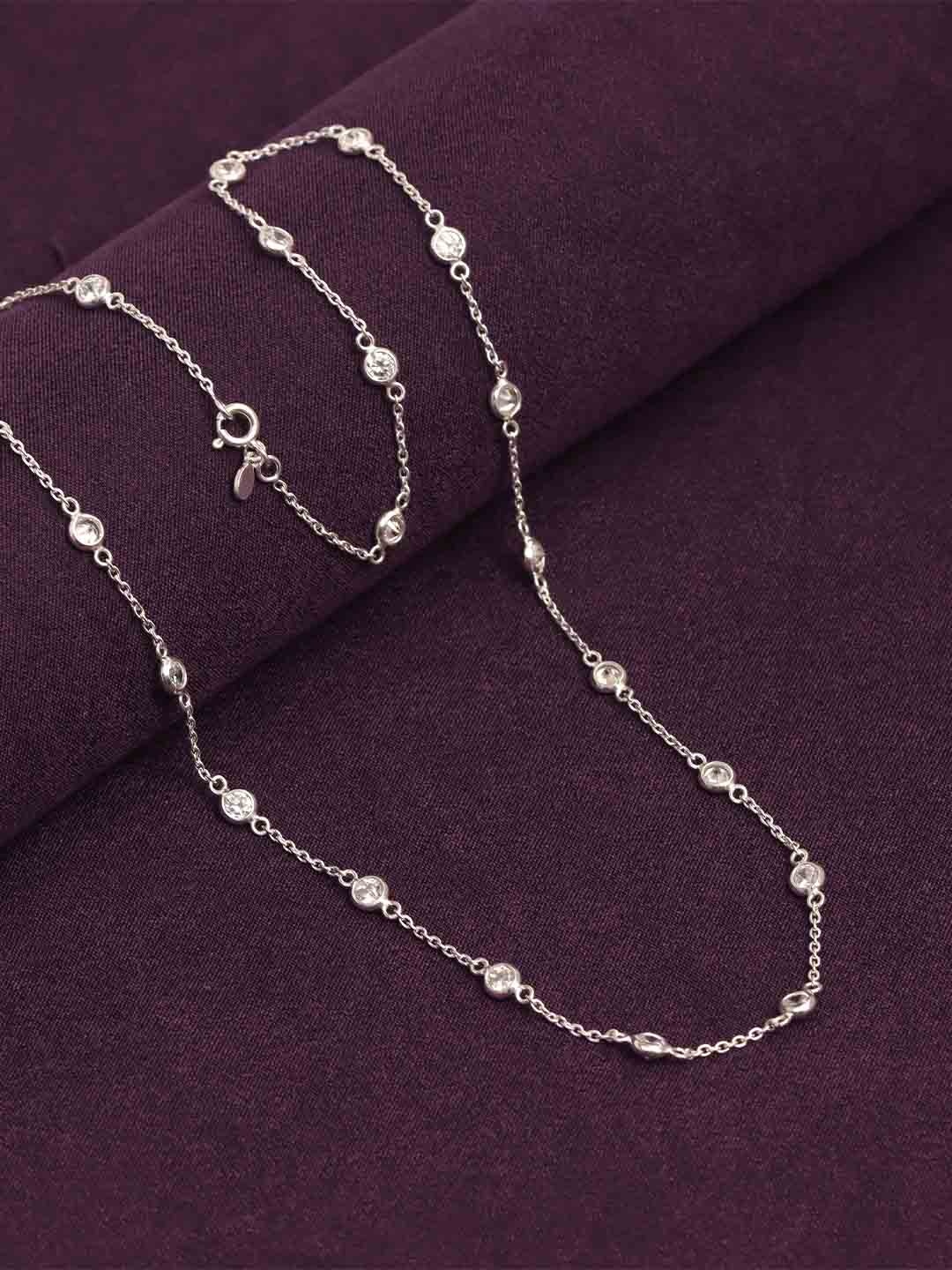 

LeCalla Sterling Silver Plated Necklace