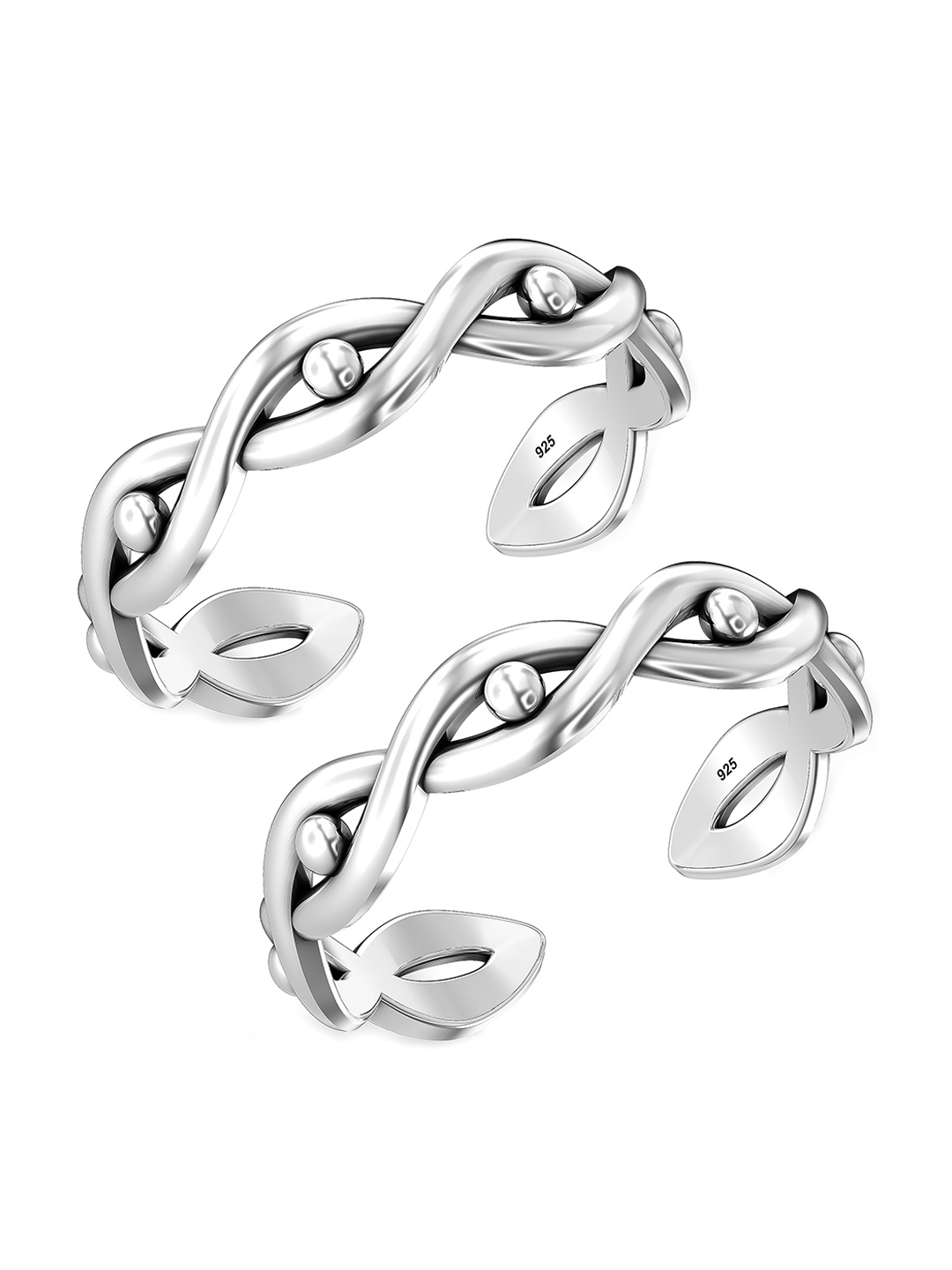 

LeCalla 925 Sterling Silver Plated Toe Ring