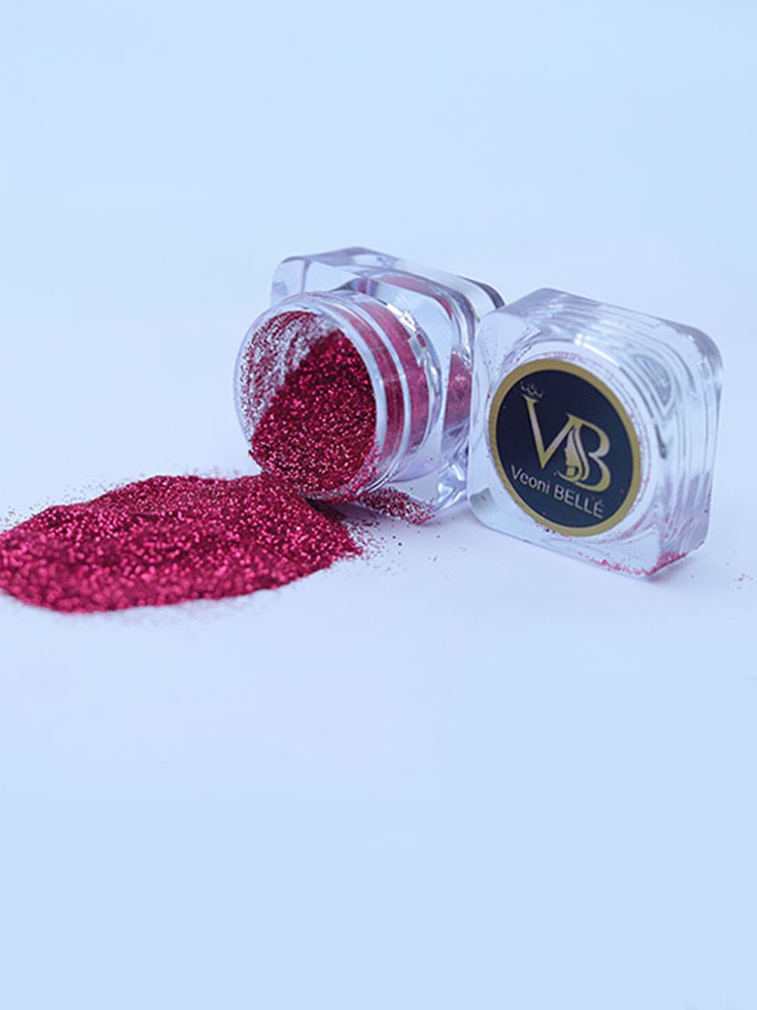 

Veoni BELLE Set Of 2 HD Holographic Glitter Eyeshadow - Dark Pink 04 & Diamond Starlit 14