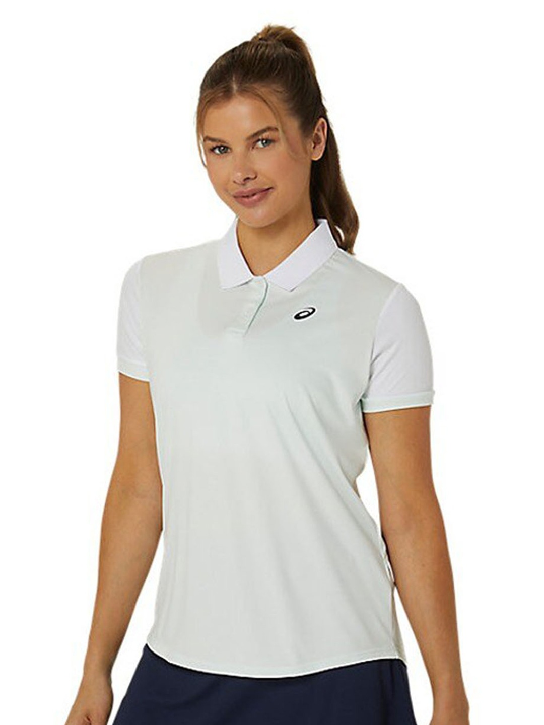 

ASICS Polo Collar T-shirt, White