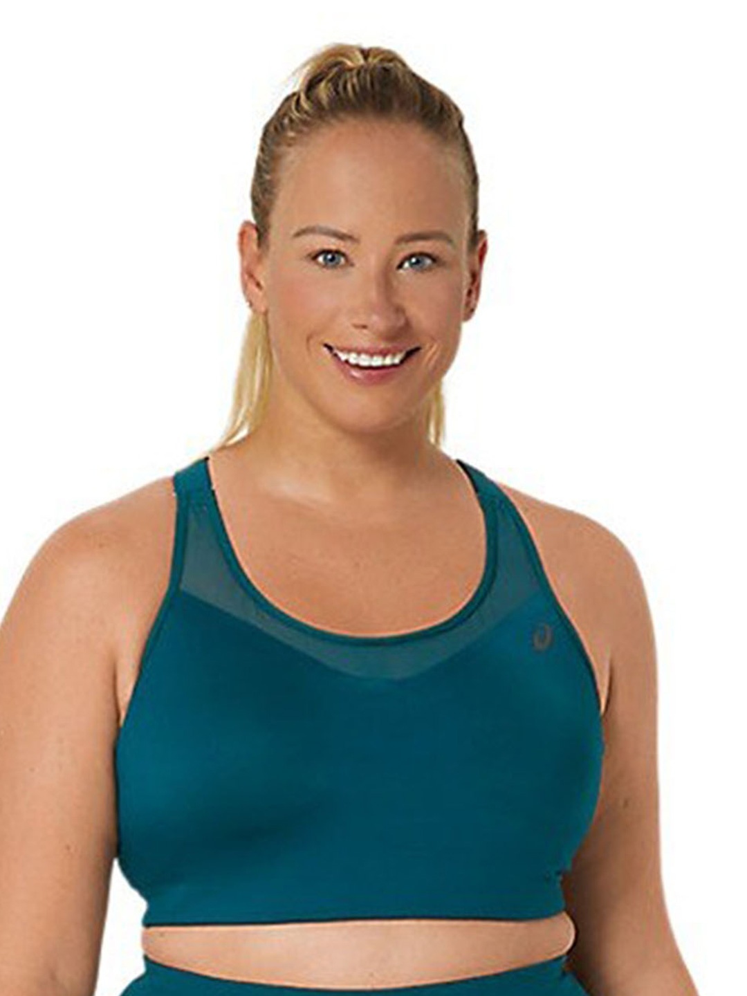 

ASICS Accelerate Non-Padded Workout Bra, Green