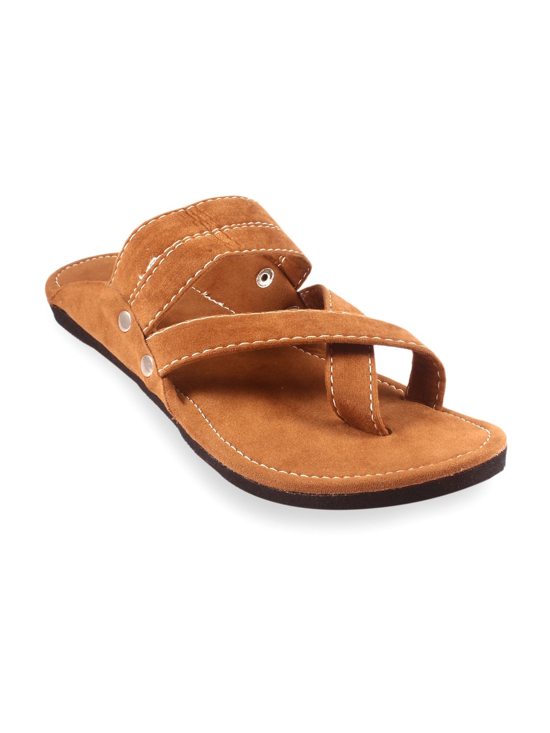 

Apratim One Toe Comfort Sandals, Tan