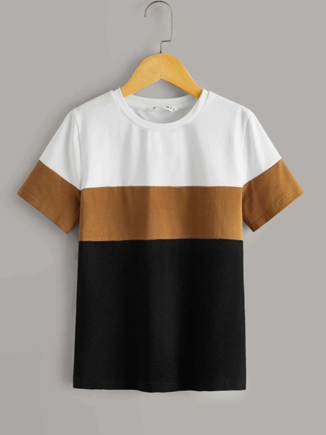 

BAESD Boys Colourblocked Extended Sleeves T-shirt, White