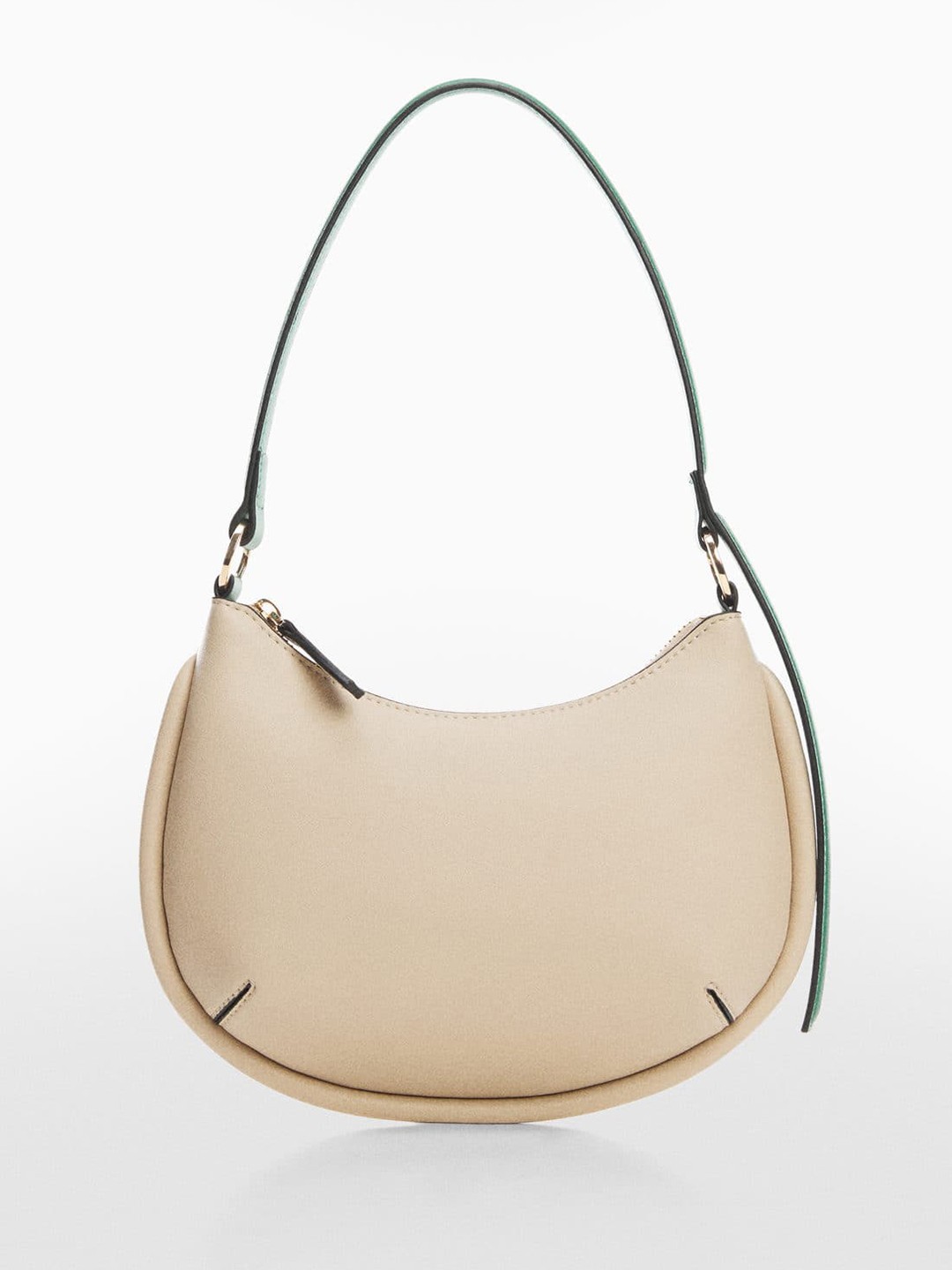 

MANGO Baguette Bag, Beige