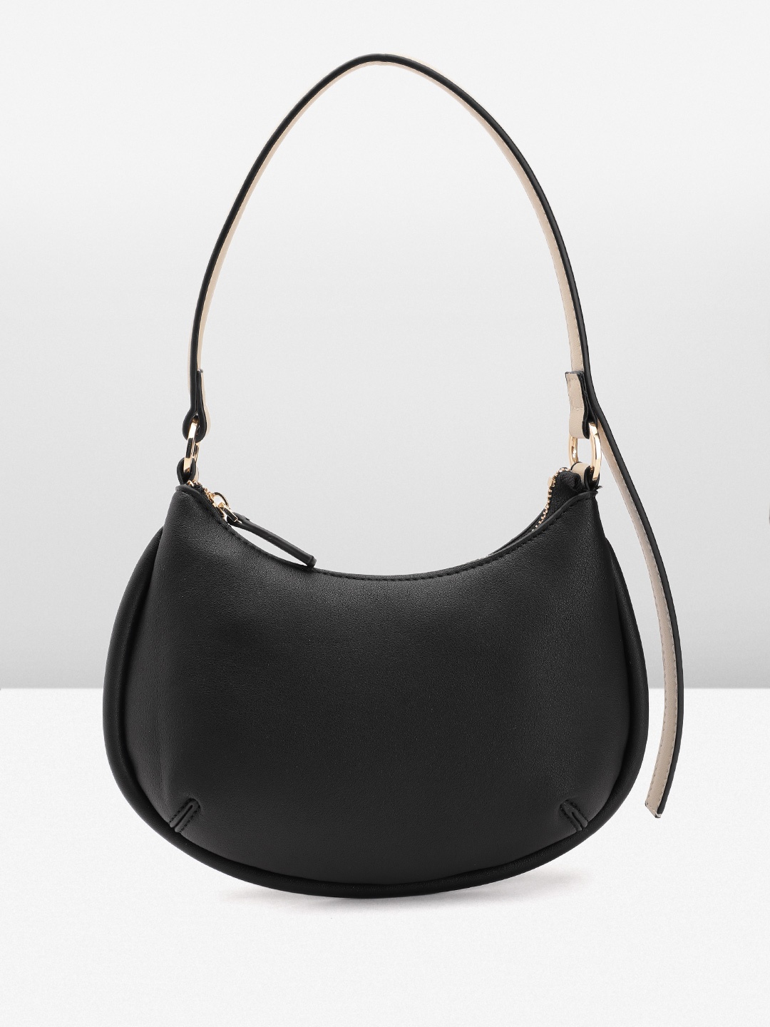 

MANGO Baguette Bag, Black