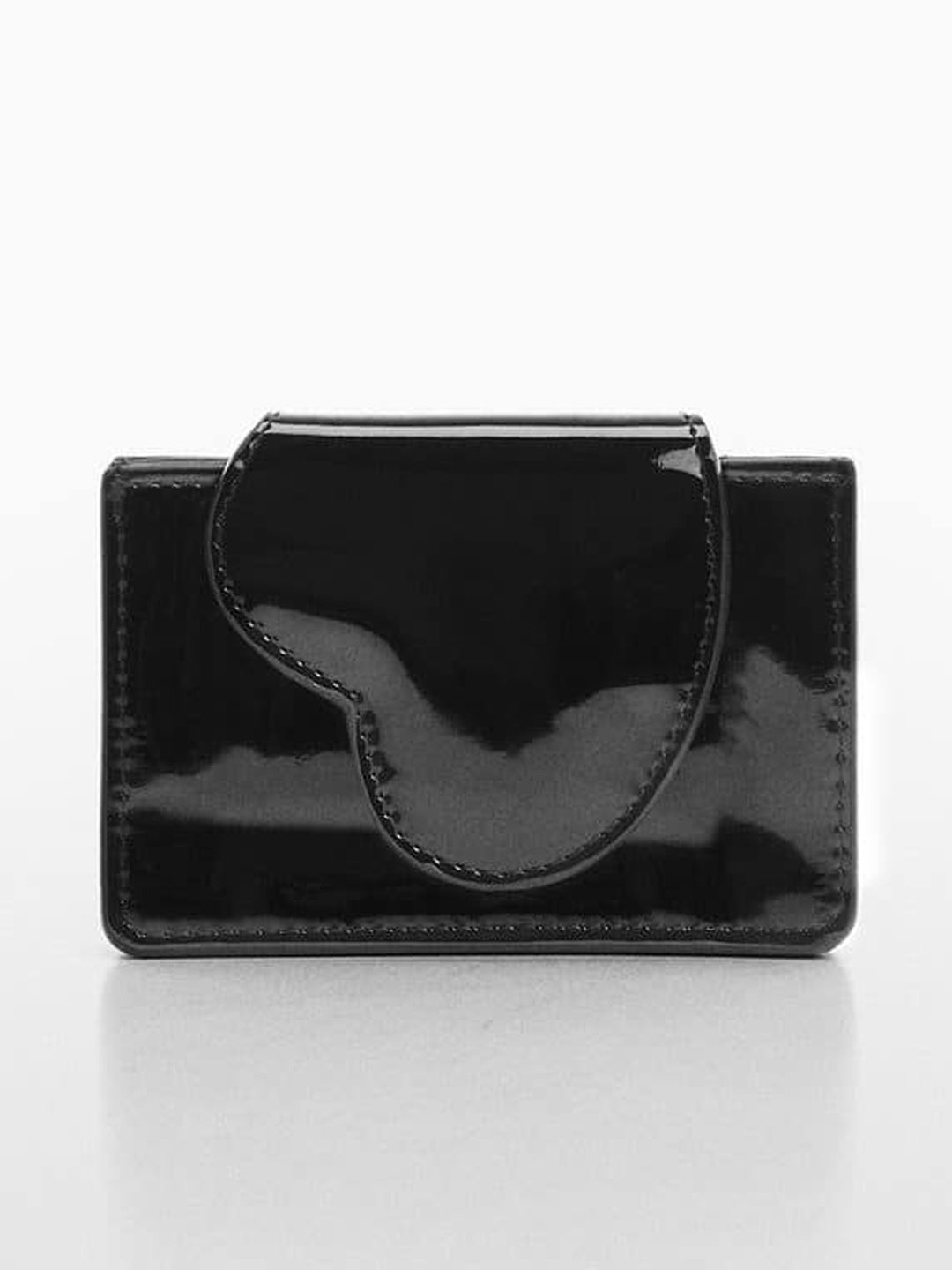 

MANGO Women Card Holder, Black