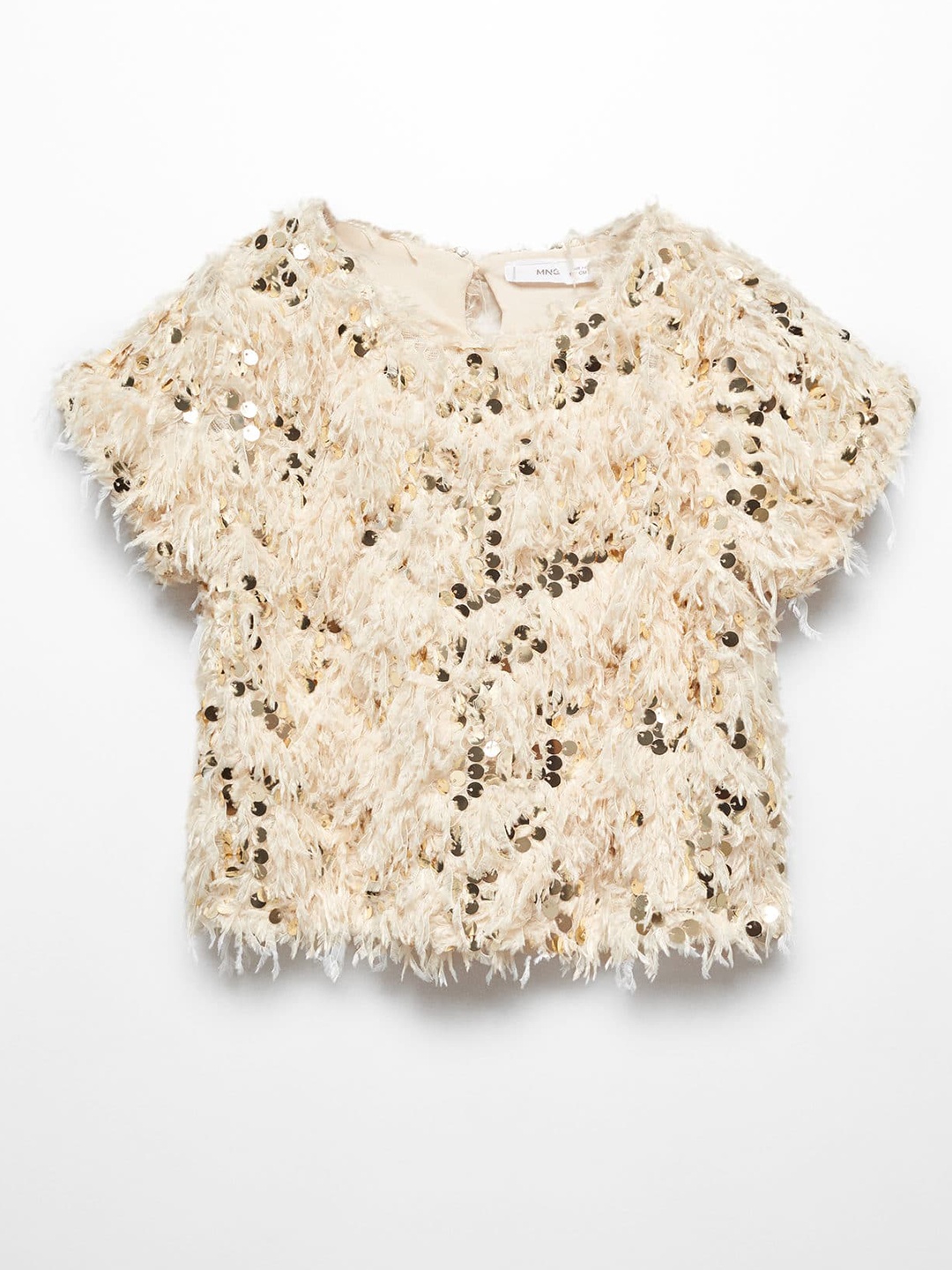

Mango Kids Girls T-shirt, Off white