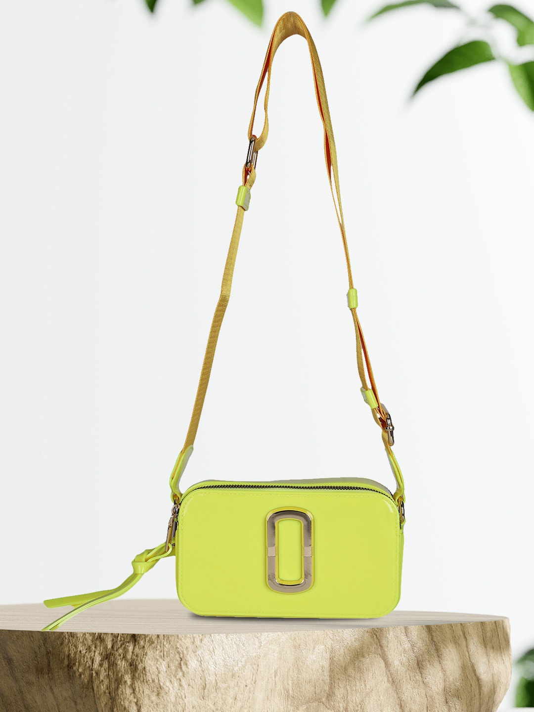 

MINI WESST Structured Sling Bag, Yellow