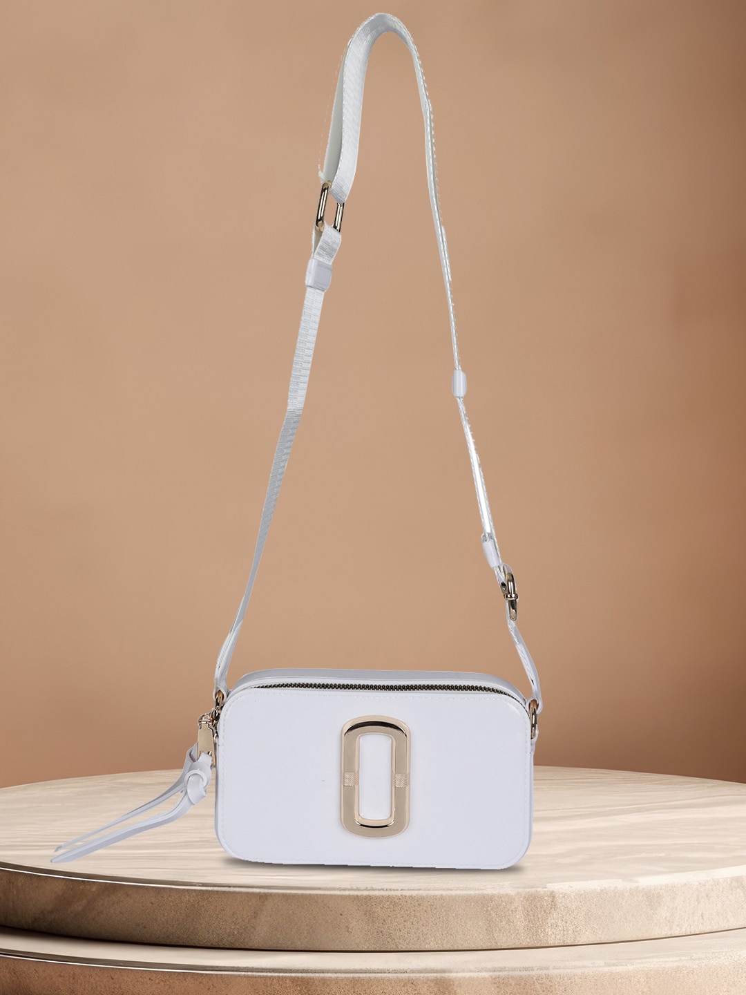 

MINI WESST Structured Handheld Bag, White