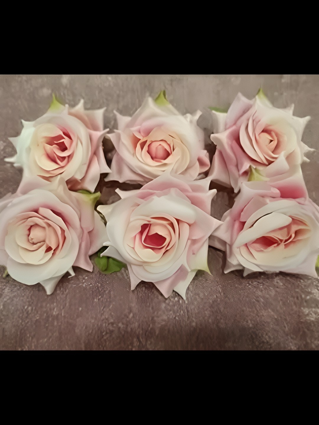 

Satyam Kraft Pink 6 Pieces Rose Artificial Flower