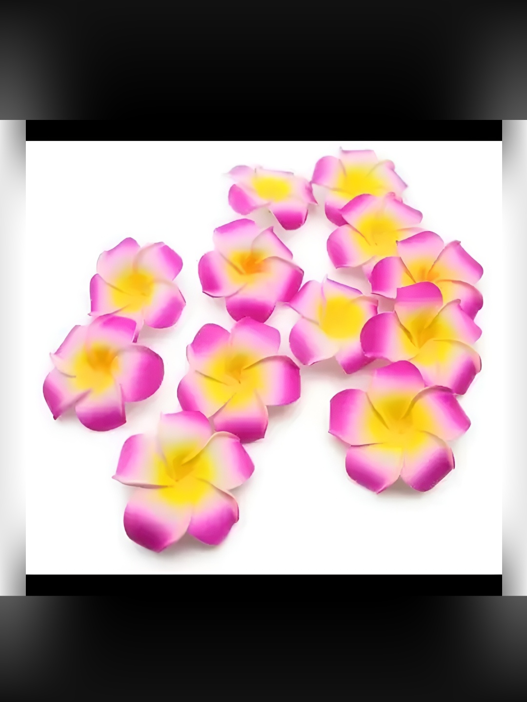 

Satyam Kraft Pink & Yellow 24 Pieces Artificial Flower