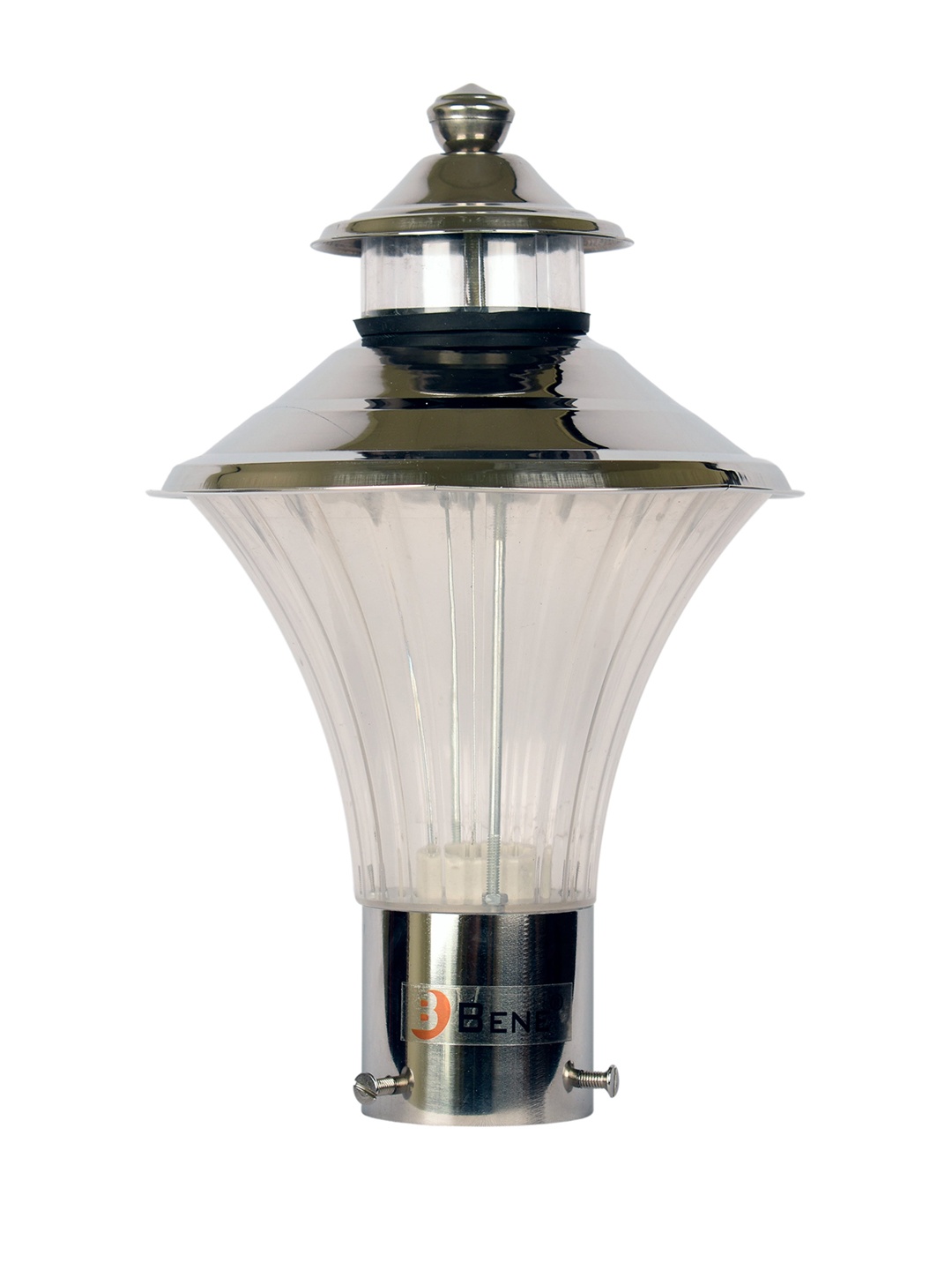 

BENE Steel & Transparent Textured Self Assembly Outdoor Lamps