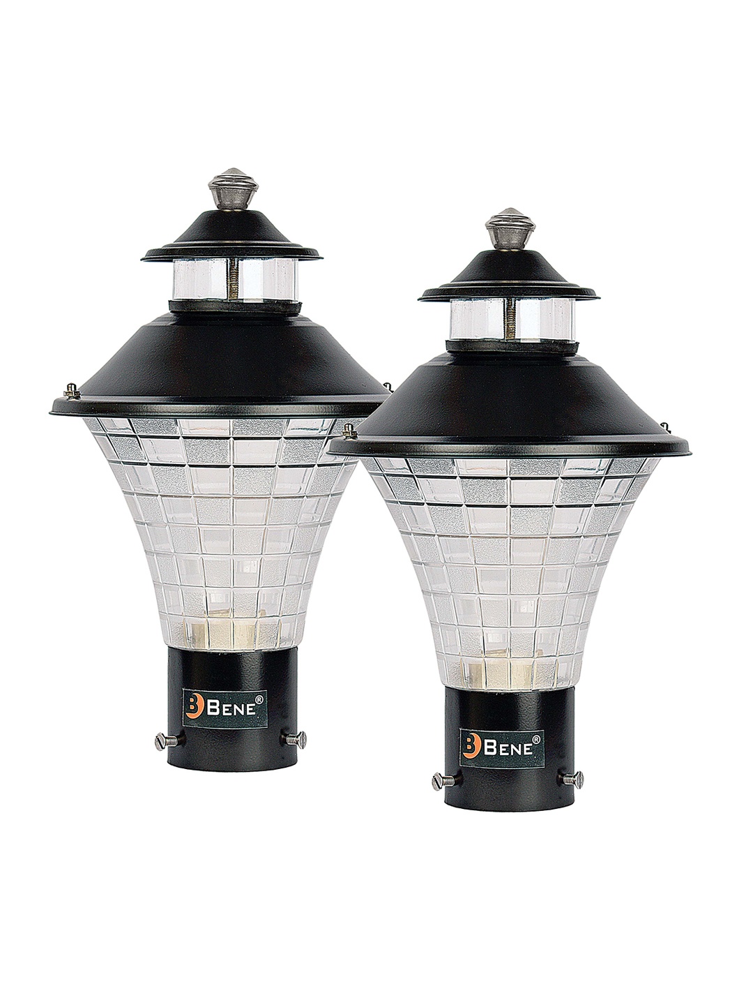 

BENE Black and White 2 Pieces Self Assembly Outdoor Lamps