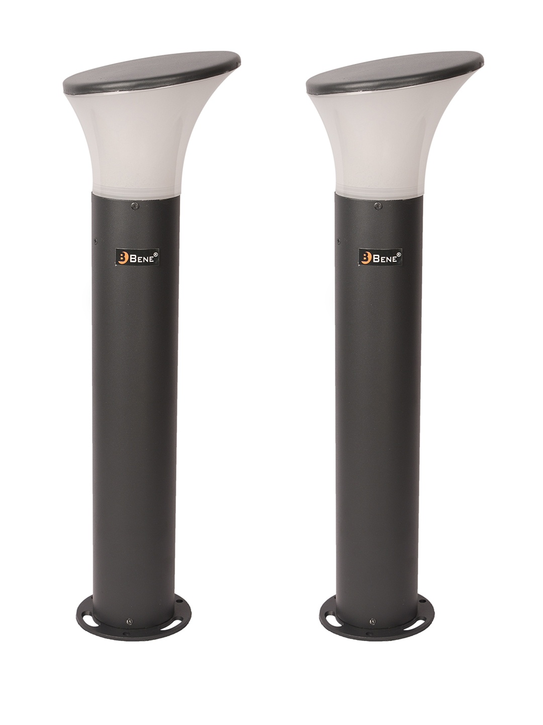 

BENE Grey & Black 2 Pcs Metal Self-Assembly Outdoor Lamps