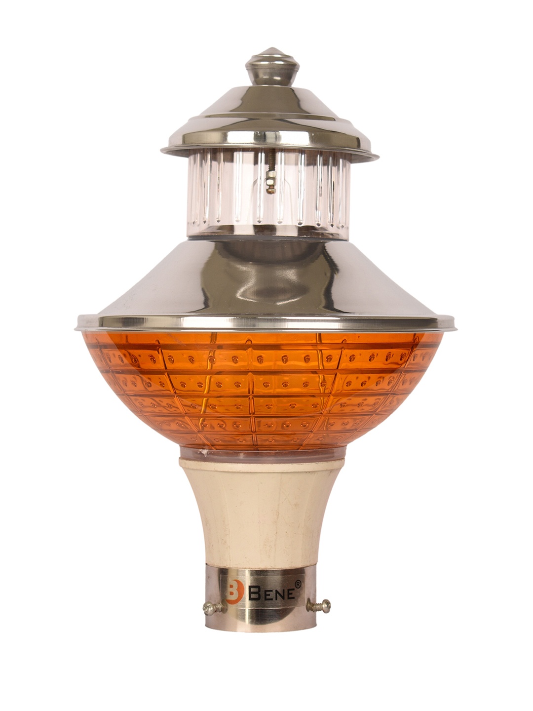 

BENE Orange Coloured & Beige Metal Self Assembly Outdoor Lamps