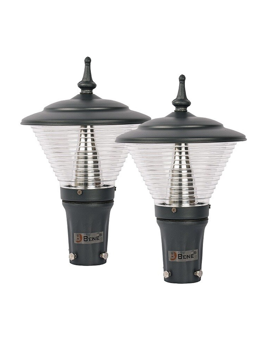 

BENE Black & White 2 Pieces Frustum Self-Assembly Aluminium Outdoor Lamps