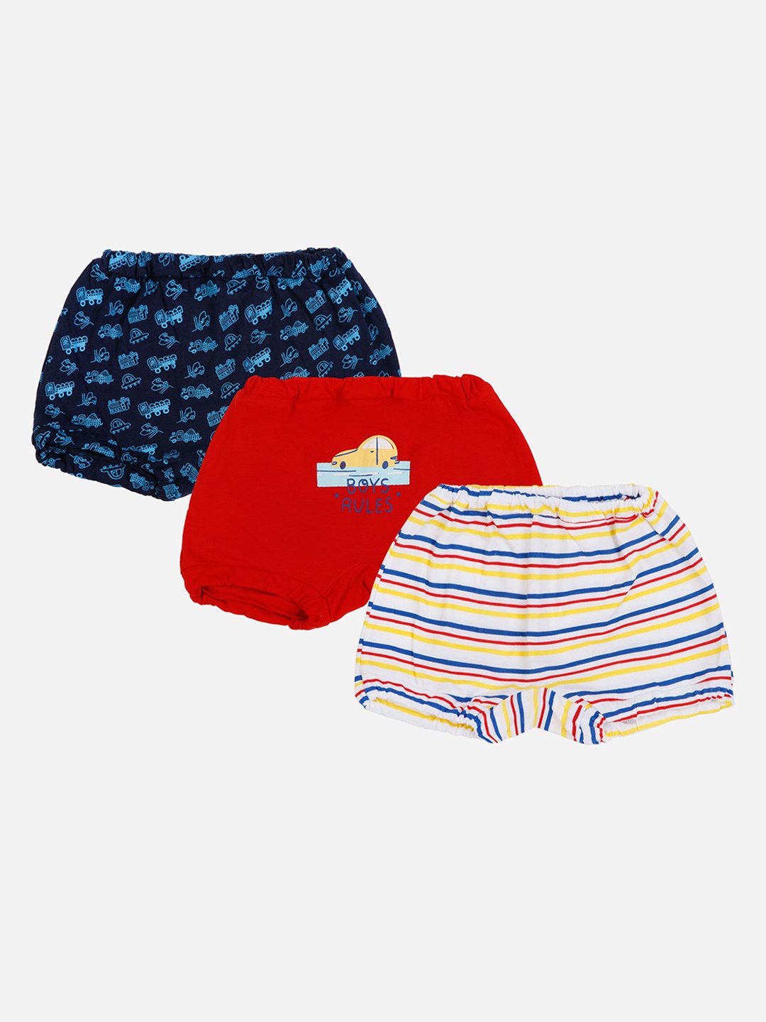 

Bodycare Boys Pack Of 3 Assorted Printed Trunks IIB1578-PK001