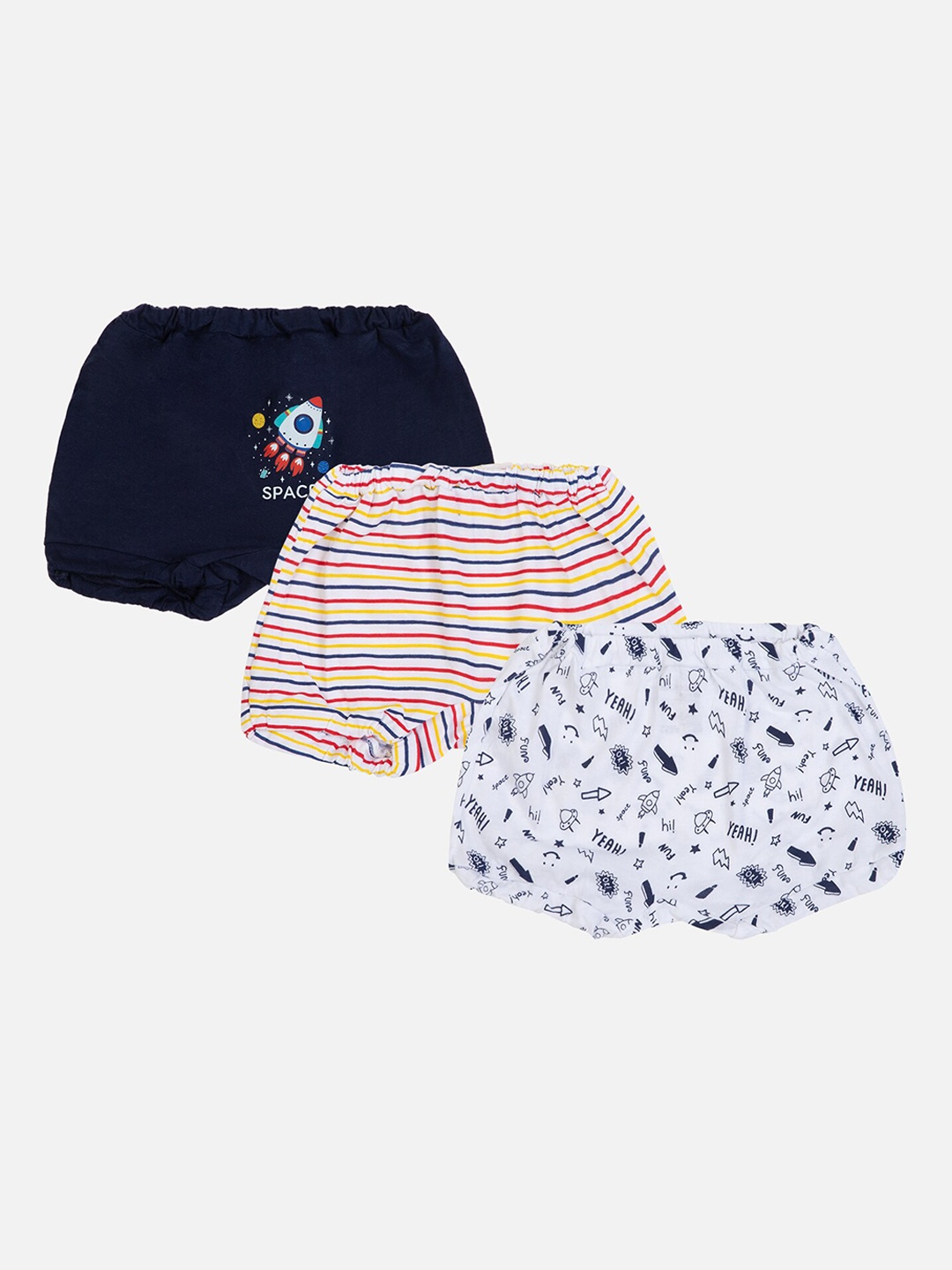 Bodycare Boys Pack Of 3 Assorted Trunks IIB1587-PK001
