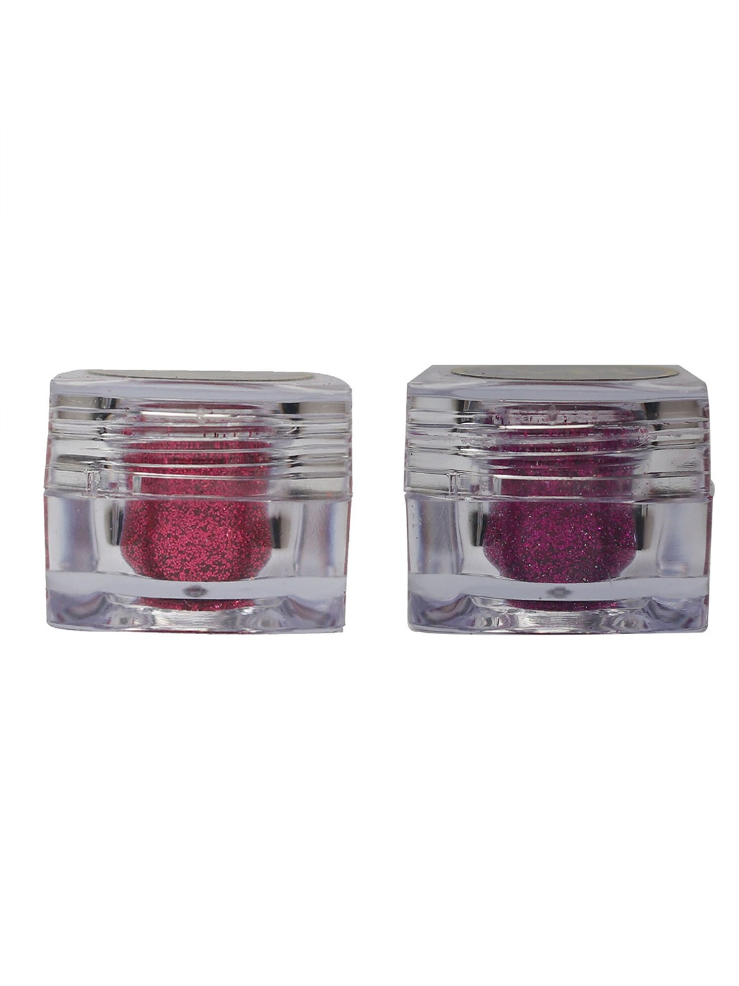 

Veoni BELLE Set of 2 HD Holographic Long Lasting Glitter Eyeshadow - Shade 04 & 16, Pink