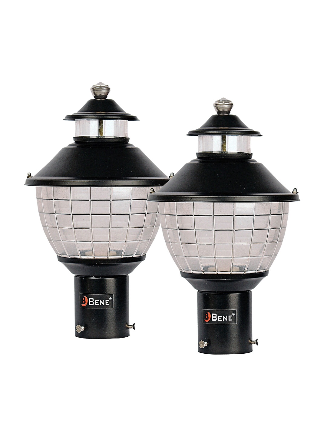 

BENE Black & White 2 Pieces Self Assembly Cylinder Outdoor Lamps
