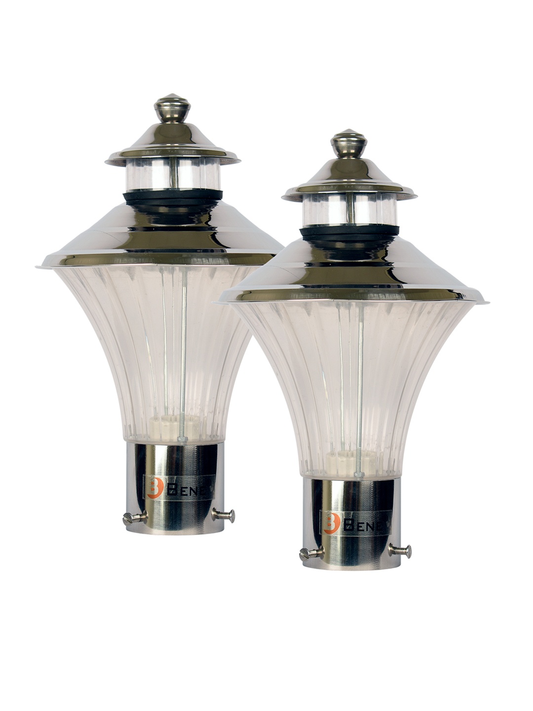

BENE Grey & White 2 Pieces Self-Assembly Outdoor Lamps