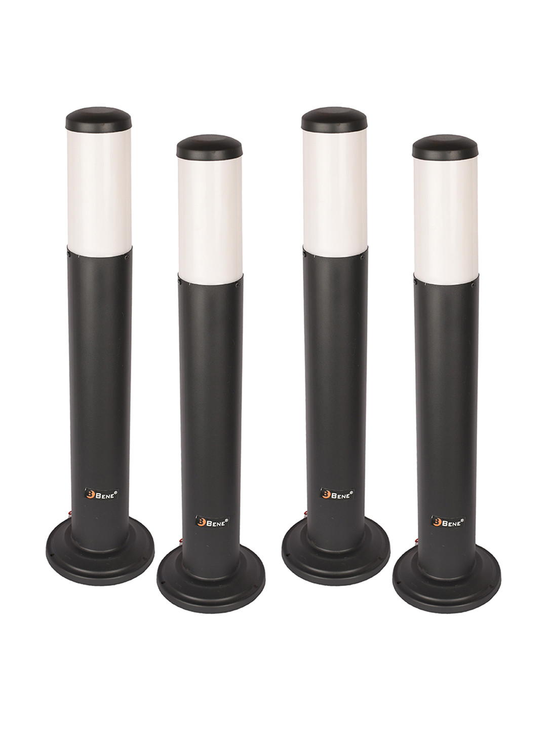 

BENE Benjamin Bollard Grey & White 4 Pieces Waterproof Outdoor Lamps