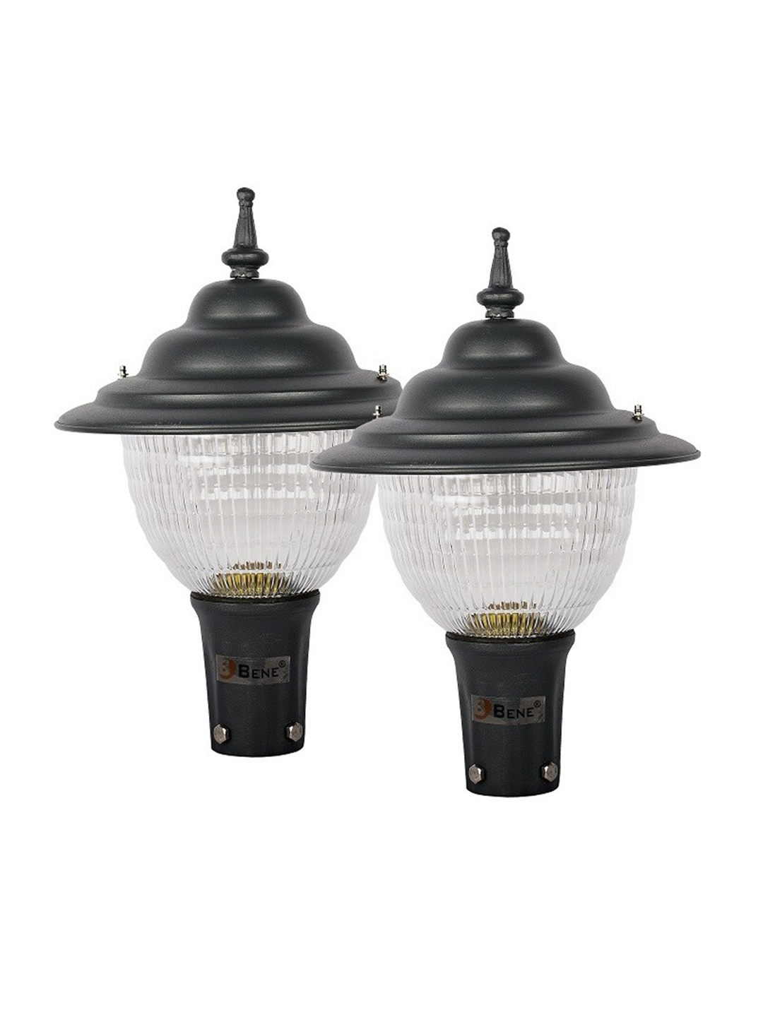 

BENE Kazan Grey & White 2 Pieces Waterproof & Rustproof Outdoor Lamps