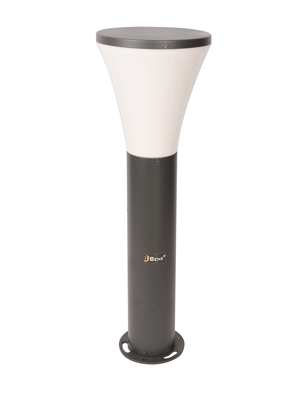 

BENE Rio Bollard Grey & White Abstract Shaped Aluminium Waterproof Outdoor Lamps