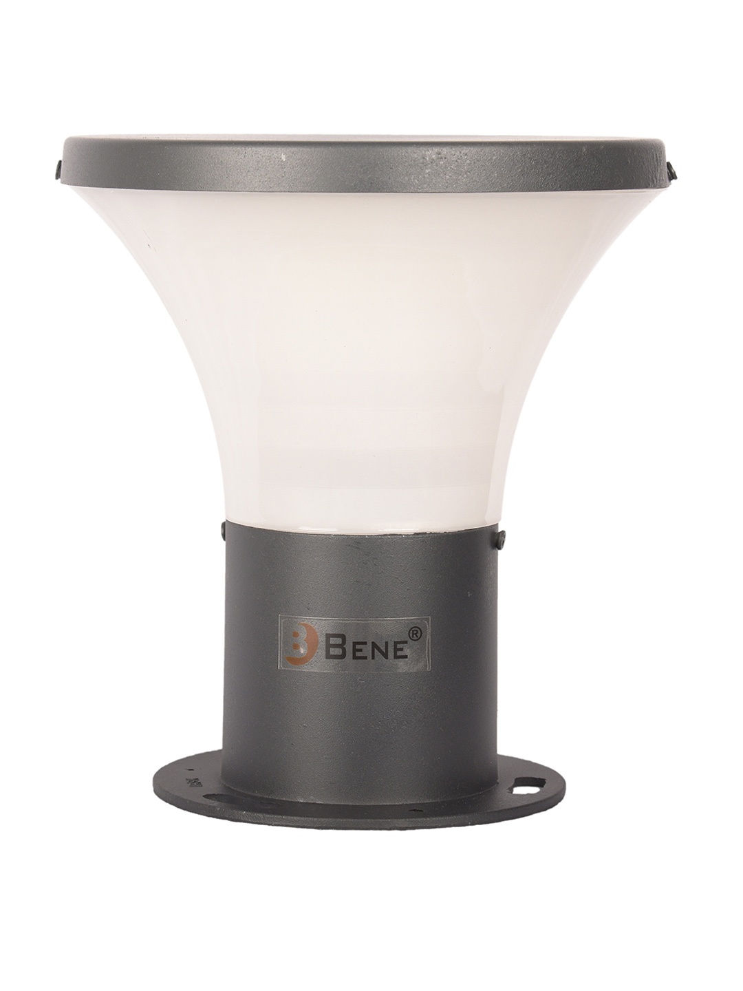 BENE Bern Grey & White Self Assembly Outdoor Lamp