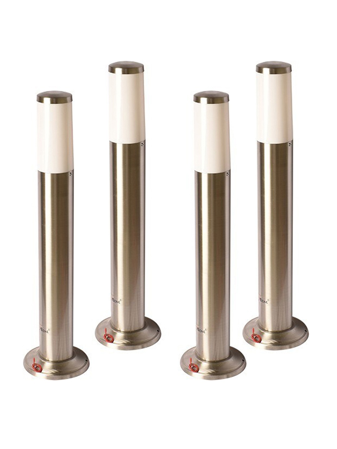 

BENE Benjamin Bollard Grey & White 4 Pieces Self Assembly Outdoor Lamps