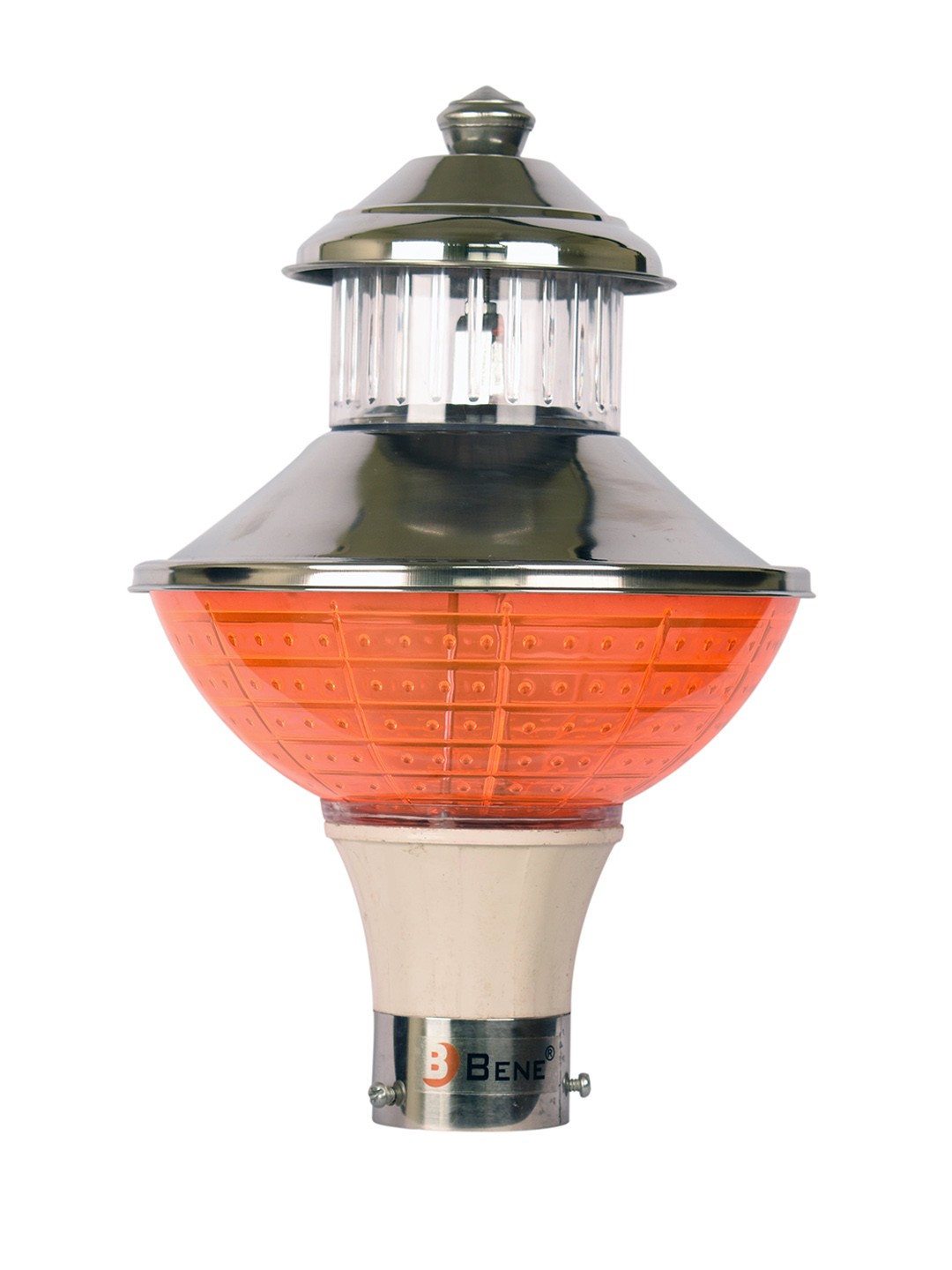 

BENE Pablo Grey & Orange Waterproof & Rustproof Semi Sphere Outdoor Lamps
