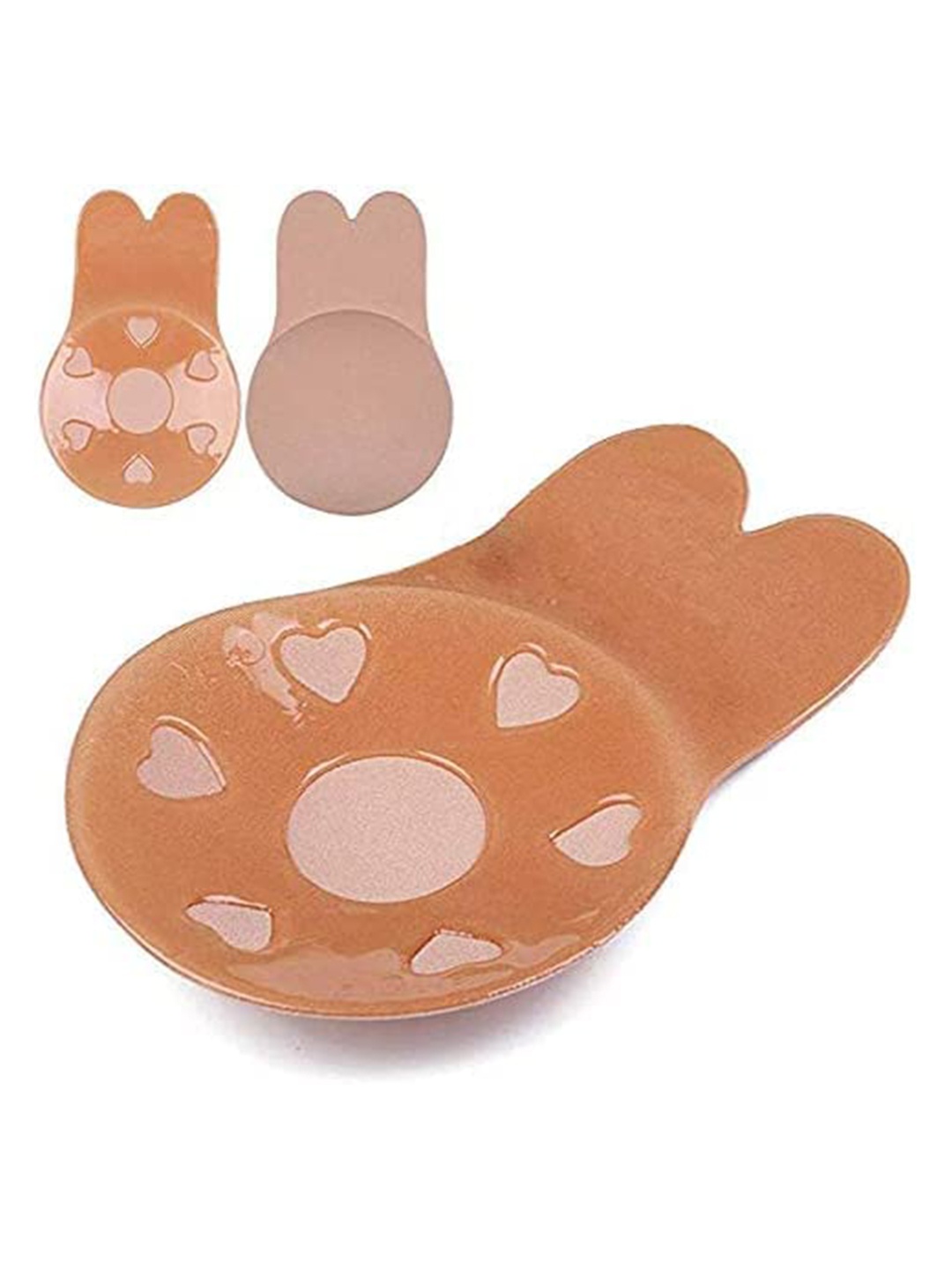 

BRACHY Reusable Nipple Covers Breast Lift Ups, Beige