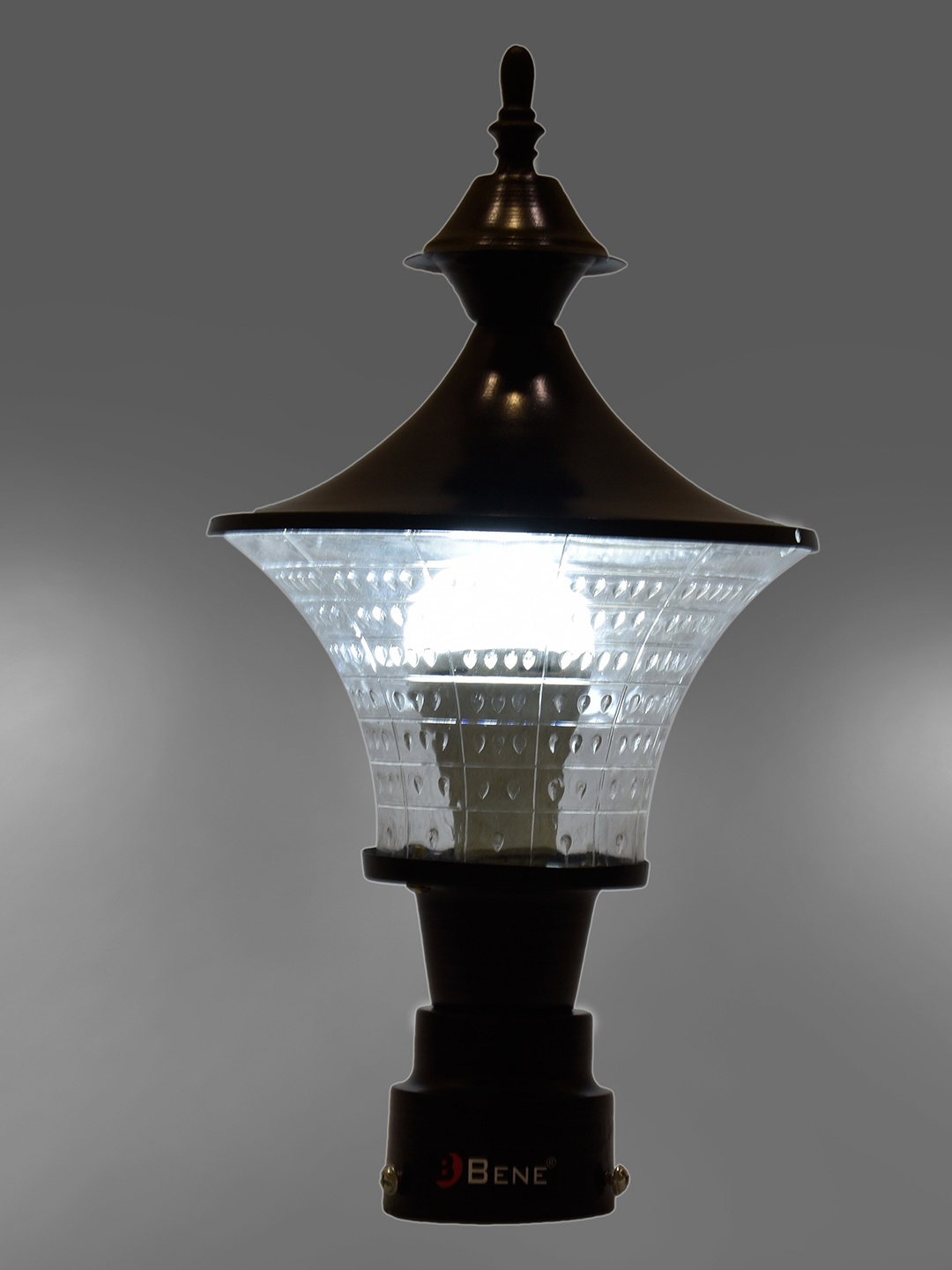 

BENE Bouno Black & Transparent Waterproof & Rustproof Outdoor Lamps