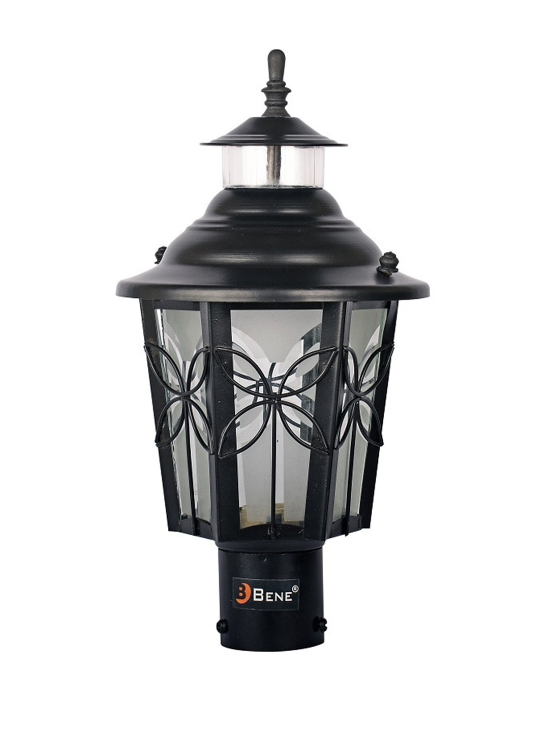 

BENE Lily Black & Transparent Spherical Shaped Metal Self-Assembly Outdoor Lamps